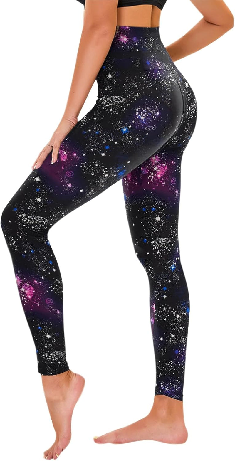 TNNZEET Women's High Waist Stretch Leggings - Soft Athletic Pants for Gym and Sports